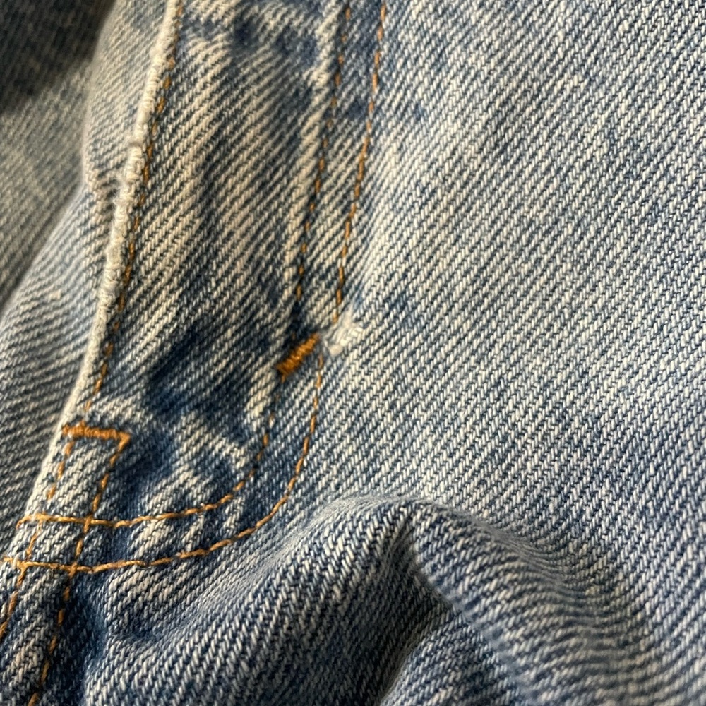 VTG Y2K Levi's 550 Relaxed Fit Tapered Leg Jeans Sz 16 S - Picture 10 of 10